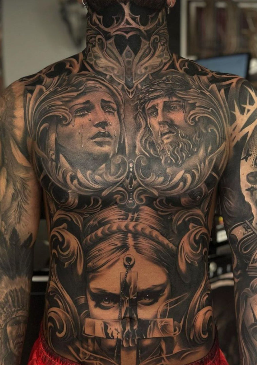 Full Front Tattoo